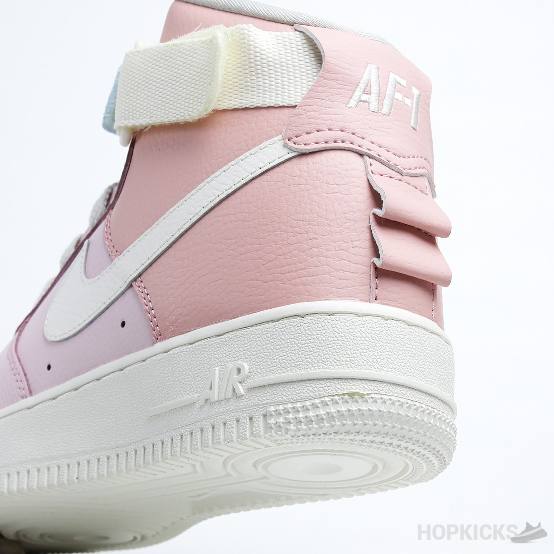 Nike Air Force 1 High Utility Force is Female Echo Pink Sail W Premium Batch